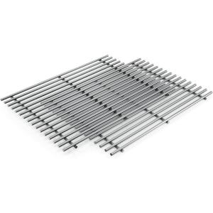 imageNinja FlexFlame Stainless Steel Grill Grates Set of 2 Durable Easy to Clean Heat Retaining Upgrade for FlexFlame XSKGRILLGRATE