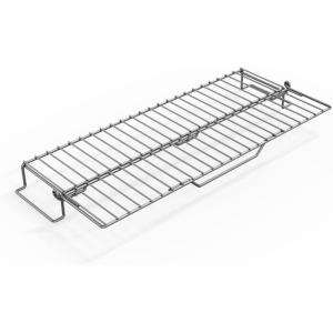 imageNinja FlexFlame Upgrades Expandable Roast ampamp Smoke Rack More Indirect Cooking Space Durable Stainless Steel Holds Up to 15lbs Compatible with PG300 Series XSKFLDINDRCTRK