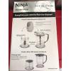imageNEW Ninja Master Prep Food ampamp Drink Mixer Model QB900B Gray Blender ProcessorBH4151Y G154GHRED427890