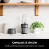 imageNinja BN300C Personal NutriBlender With IceCrushing Technology BlackSilver 700W
