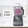 imageNinja BN601 Professional Plus Food Processor 1000PeakWatts with AutoiQ Preset Programs Chop Puree Dough Slice Shred with a 9Cup Capacity and a Silver Stainless Finish Renewed