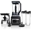 imageNinja BN805A Pro Plus Kitchen System 1400W 5in1 Smoothies Chop Dough Auto IQ 72oz Blender Pitcher 64oz Processor Bowl 2x32oz Cups Black