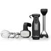imageNinja CI100C Foodi Power Mixer System Immersion Blender and HandMixer Combo Black