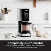 imageNinja CREAMi Ice Cream Maker for Gelato Mixins Milkshakes Sorbet Smoothie Bowls 7 OneTouch Programs with 2 Pint Containers ampamp Lids Compact Size Perfect for Kids Blueberry Mint NC301MTBlueberry Mint
