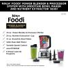 imageNinja Foodi Power Blender ampamp Processor System with Smoothie Bowl Maker and Nutrient Extractor BlackSilver SS351C  Canadian Edition 72ozBlender