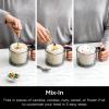imageNinja NC501 CREAMi Deluxe 11in1 Ice Cream ampamp Frozen Treat Maker for Ice Cream Sorbet Milkshakes Frozen Drinks ampamp More 2 XL Family Size Pint Containers Blue RenewedNC501HGN
