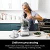 imageNinja NF700 Professional XL Food Processor 1000 Watts 4in1 Chopping SlicingShredding Purees Dough 12Cup Processor Bowl Silver Renewed
