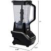 imageNinja Professional 72 Oz Countertop Blender with 1000Watt Base and Total Crushing Technology forSmoothies Ice and Frozen Fruit Black Renewed