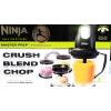 imageNinja QB1004 Master Prep 450Watt Professional Blender with 48 Oz Pitcher for Frozen Blending and SmoothiesBlack