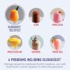 imageNinja SLUSHi MaxXXL Smart Frozen Drink Maker No Ice Needed  IngredientSensing Technology  6 Programs  Perfect Temp ampamp Texture up to 12 hours  PartySized 150oz Capacity  Soft Sage  FS605SG