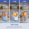 imageNinja SLUSHi MaxXXL Smart Frozen Drink Maker No Ice Needed  IngredientSensing Technology  6 Programs  Perfect Temp ampamp Texture up to 12 hours  PartySized 150oz Capacity  Peach  FS605