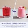 imageNinja SLUSHi MaxXXL Smart Frozen Drink Maker No Ice Needed  IngredientSensing Technology  6 Programs  Perfect Temp ampamp Texture up to 12 hours  PartySized 150oz Capacity  Soft Sage  FS605SG