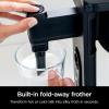 imageNinja Specialty Coffee Maker Hot ampamp Iced Coffee 6 Brew Styles 8 Sizes Small Cup to Travel Mug 10Cup Carafe FoldAway Frother Permanent Filter Removable Reservoir Stainless Black CM405A