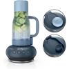 imageNinja BlendBOSS  Personal Smoothie Blender ampamp Tumbler  26oz Travel Tumbler wLeakproof Lid ampamp Intergrated Chug Spout  AutoIQ Technololgy  1200 Peak Watt  Lavender Lemonade  DB301PRBRN  NEWCyberspace