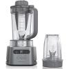 imageNinja SS150 TWISTi Blender DUO HighSpeed 1500 WP Smoothie Maker ampamp Nutrient Extractor 3 Functions Smoothie Frozen Drinks ampamp Bowls smartTORQUE 34oz Pitcher ampamp 18oz ToGo Cup Cloud Silver
