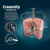 imageNinja CREAMi Ice Cream Maker 5 OneTouch Programs Includes 2 16oz Pints with Lids Transform Frozen Bases to Ice Cream Sorbets Milkshakes Vegan DairyFree Options NC300 White Renewed