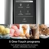 imageNinja CREAMi Ice Cream Maker 5 OneTouch Programs Includes 2 16oz Pints with Lids Transform Frozen Bases to Ice Cream Sorbets Milkshakes Vegan DairyFree Options NC300 White Renewed