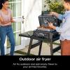 imageNinja OG951 Woodfire Pro Connect Premium XL Outdoor Grill ampamp Smoker Bluetooth App Enabled Air Fryer Woodfire Technology 2 BuiltIn Thermometers Black 2228 x 2003 x 1582 Renewed