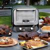 imageNinja Woodfire 8in1 Outdoor Smoker Pizza Oven with 5 Pizza Settings Green