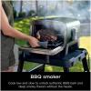 imageNinja Woodfire 8in1 Outdoor Smoker Pizza Oven with 5 Pizza Settings Green