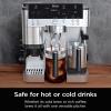 imageNinja Luxe Caf 28 oz Shareable Pitcher for Espresso and Coffee Glass Carafe Hot or Iced Espresso Machine Accessories XSKSHRBLEPTCHR