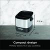 imageNinja Luxe Caf Knock Box Accessories for Espresso Machine Easy ampamp MessFree Puck Disposal Coffee ampamp Espresso Grounds Nonslip Base Removable Bar Holds 10 Double Shot Pucks XSKKNOCKBOX