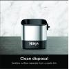 imageNinja Luxe Caf Knock Box Accessories for Espresso Machine Easy ampamp MessFree Puck Disposal Coffee ampamp Espresso Grounds Nonslip Base Removable Bar Holds 10 Double Shot Pucks XSKKNOCKBOX