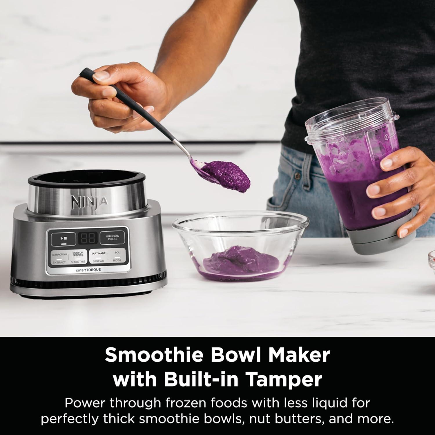 imageNinja Blenders for Kitchen  Smoothie Blender Mixer Grinder  Premium Blending Performance for Sauces Frozen Drinks and More  1200 Peak Watt Motor  SS101 Foodi Personal Smoothie Maker
