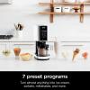 imageNinja CREAMi Ice Cream Maker 7 OneTouch Programs with 2 Pint Containers ampamp Lids Compact Size White NC301WHBBB