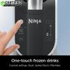 imageNinja FS300 SLUSHi 72oz Frozen Drink ampamp Slushie Machine Renewed Bundle with Deco Essentials Collapsable Water Bottle BPA Free 24oz GrayStainless and 1 YR CPS Enhanced Protection Pack
