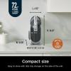 imageNinja FS301 Professional Maker with RapidChill Technology 88 oz Drink ampamp Slushie Machine 5 Preset Programs Frozen Margaritas Frapps and More Premium Accents Black Renewed72 oz  3 Presets