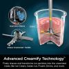 imageNinja NC501 CREAMi Deluxe 11in1 Ice Cream ampamp Frozen Treat Maker with 2 XL Family Size Pint Containers Black RenewedDark SIlver