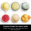imageNinja NC501 CREAMi Deluxe 11in1 Ice Cream ampamp Frozen Treat Maker with 2 XL Family Size Pint Containers Black RenewedSilver