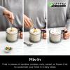 imageNinja NC501 CREAMi Deluxe 11in1 XL Ice Cream Maker Silver Renewed Bundle with 2 YR CPS Enhanced Protection Pack