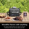 imageNinja OG751 Woodfire Pro Outdoor Grill with BuiltIn Thermometer 7in1 Master Grill BBQ SmokerampampOutdoor Air Fryer plus BakeRoast DehydrateampampBroilWoodfire Technologywith All Purpose Blend Pellets2lb AllPurpose  Sample Pellets