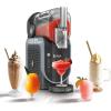 imageNinja SLUSHi Professional Frozen Drink Maker with RapidChill Technology 88 oz Frozen Drink ampamp Slushie Machine 5 Preset Programs Frozen Margaritas Frapps and More Orange Mango FS301ORBlack