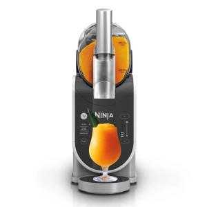 imageNinja FS301 Professional Maker with RapidChill Technology 88 oz Drink ampamp Slushie Machine 5 Preset Programs Frozen Margaritas Frapps and More Premium Accents Black Renewed72 oz  3 Presets