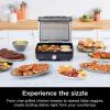 imageNinja GR101 Sizzle Smokeless Indoor Grill ampamp Griddle Renewed Bundle with 2 YR CPS Enhanced Protection Pack