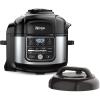 imageNinja OS301 Foodi 10in1 Pressure Cooker and Air Fryer with Nesting Broil Rack 65 Quart Stainless Steel