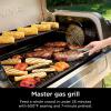 imageNinja FlexFlame Master Grill Pack Electric ampamp Propane 5in1 Cooking System Includes FlexFlame Premium Grill Grate Half Griddle Expandable Roast ampamp Smoke Rack