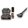 imageNinja Woodfire ProConnect Premium XL Grill ampamp Smoker Bundle with Cleaning Brush for OG700800900 Series Grills7in1 GrillThermometerApp Connect