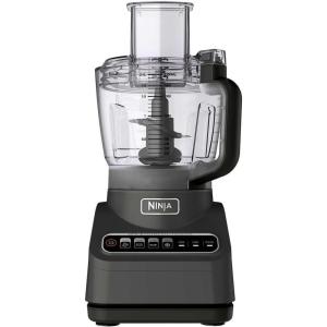 imageNinja FP601CO Professional Plus Food Processor 1000 Peak Watts 4 Functions for Chopping Slicing Purees ampamp Dough with 9Cup Processor Bowl 4 Blades Food Chute ampamp Pusher Renewed