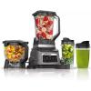 imageNinja RBN803TGT Professional Plus Kitchen Blender System and 8Cup Food Processor with AutoiQ Black  Certified Refurbished