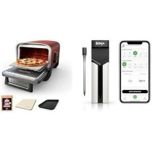 imageNinja Outdoor Pizza Oven  ProChef Wireless Probe Woodfire Series for Indoor ampamp Outdoor 8in1 Portable Electric Roaster Oven Long Range Bluetooth App Connection US OnlyPizza Oven  Wireless Probe