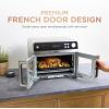 imageNinja  French Door Premier  Air Fryer Convection Oven Toaster  5qt Air Fry Basket Sheet Pan Wire Rack Broil Rack  PFASfree Cooking Surface Dishwashersafe Accessories  FO101 NEW