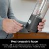 imageNinja Blast 16 oz Personal Portable Blender with Leak Proof Lid and Easy Sip Spout Perfect for Smoothies Cordless USBC Rechargeable Dishwasher Safe Parts Renewed WhiteBlack