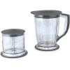 imageNinja Storm Master Prep Food Processor Blender Powerful One Touch 450W Motor Pod BPAFree Pitcher Dishwasher Safe QB751Q Renewed GRAY