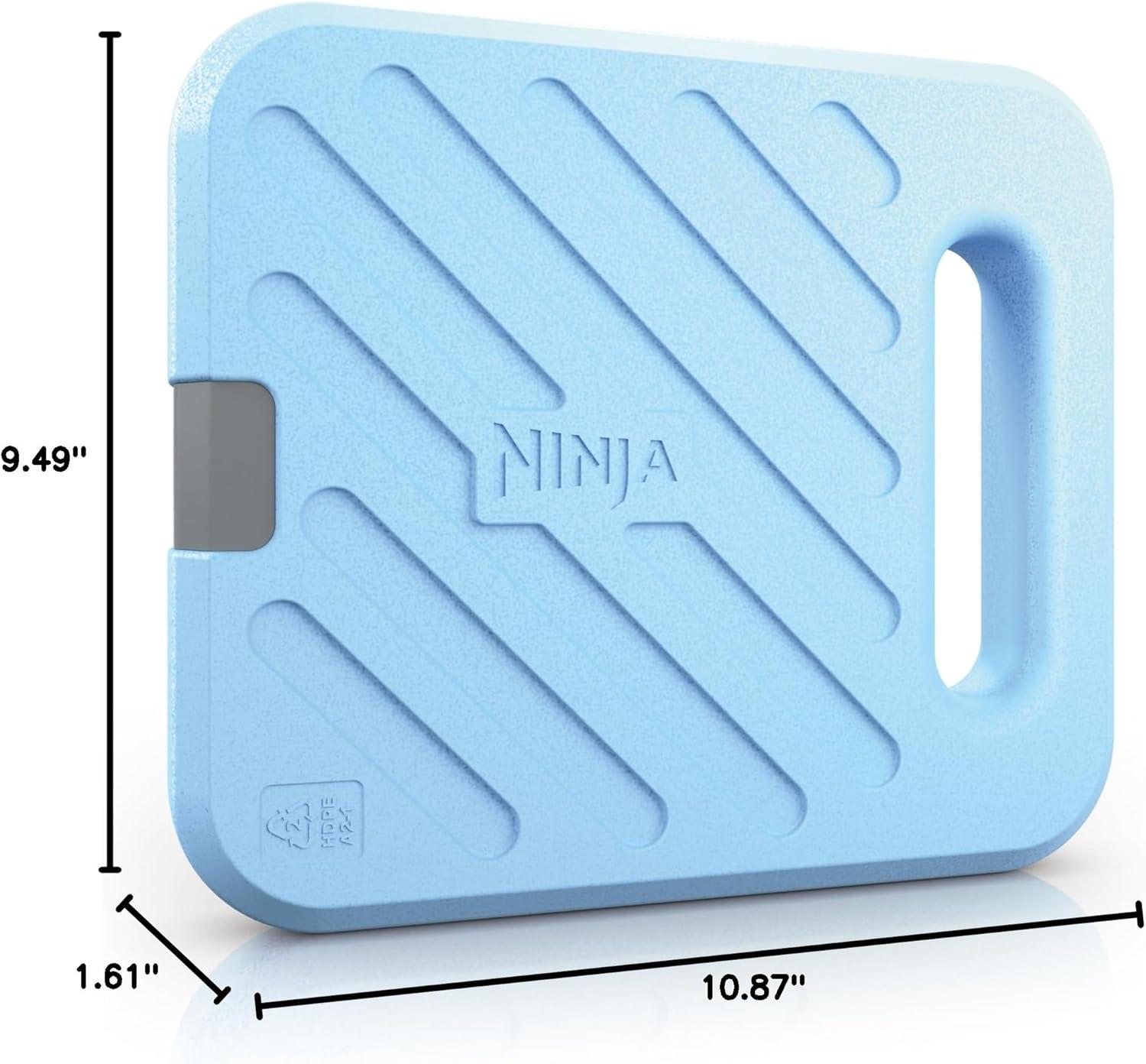 imageNinja FrostVault 4lb Ice Pack Reusable Refreezable Ice Block Mess Free Recyclable Designed to Fit Ninja FrostVault