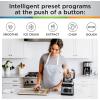 imageNinja BN801C Professional Plus Kitchen System With AutoiQ 72oz Pitcher BlackSilver 1400W Canadian VersionKitchen System