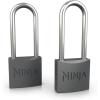 imageNinja FrostVault Padlocks 2Pack Durable Heavy Duty Hardened Steel Locks with Double Bolt Designed to Fit Ninja FrostVault